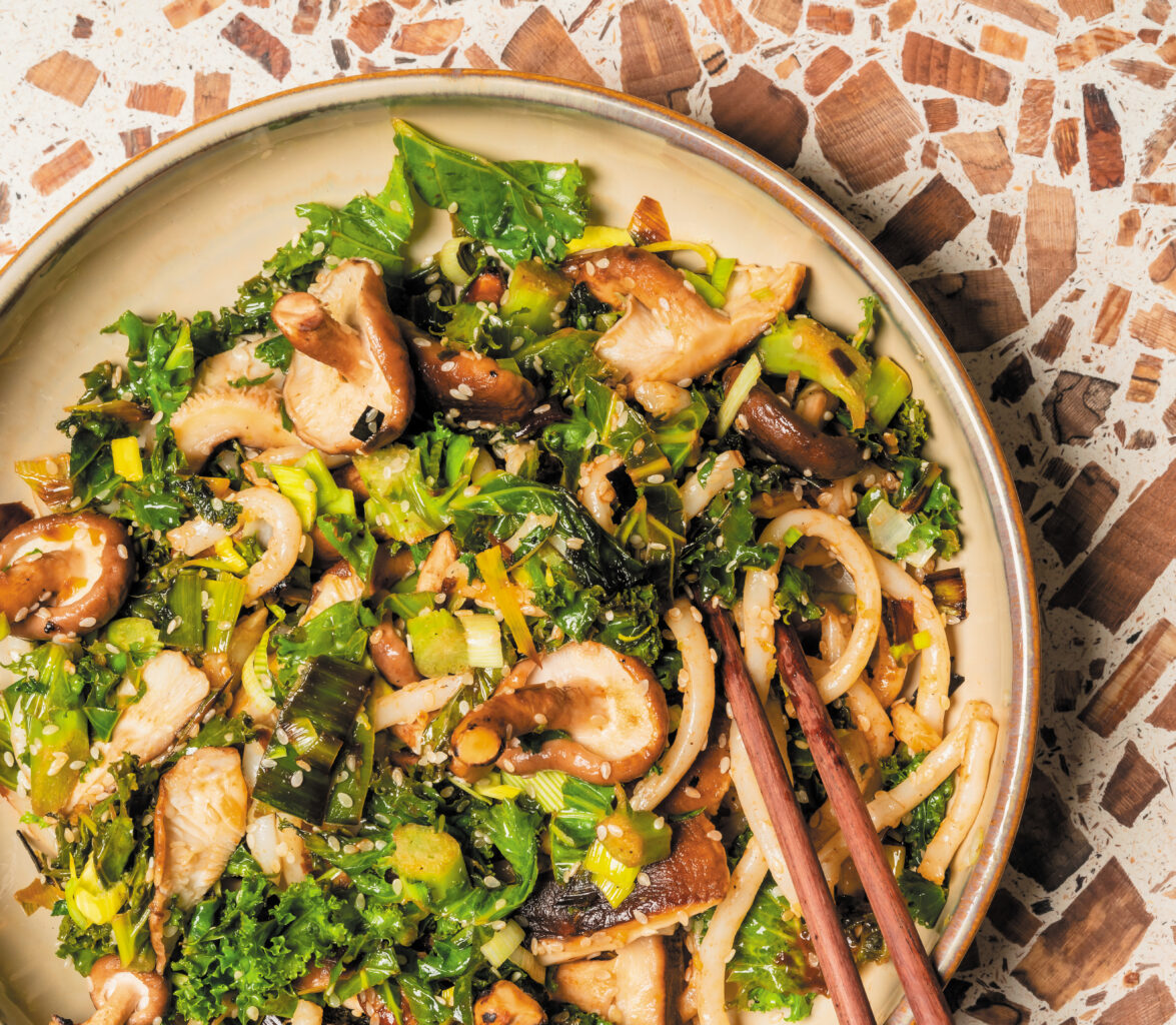 Seaweed & Shiitake Mushroom Stir-Fry