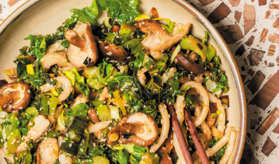 Seaweed & Shiitake Mushroom Stir-Fry